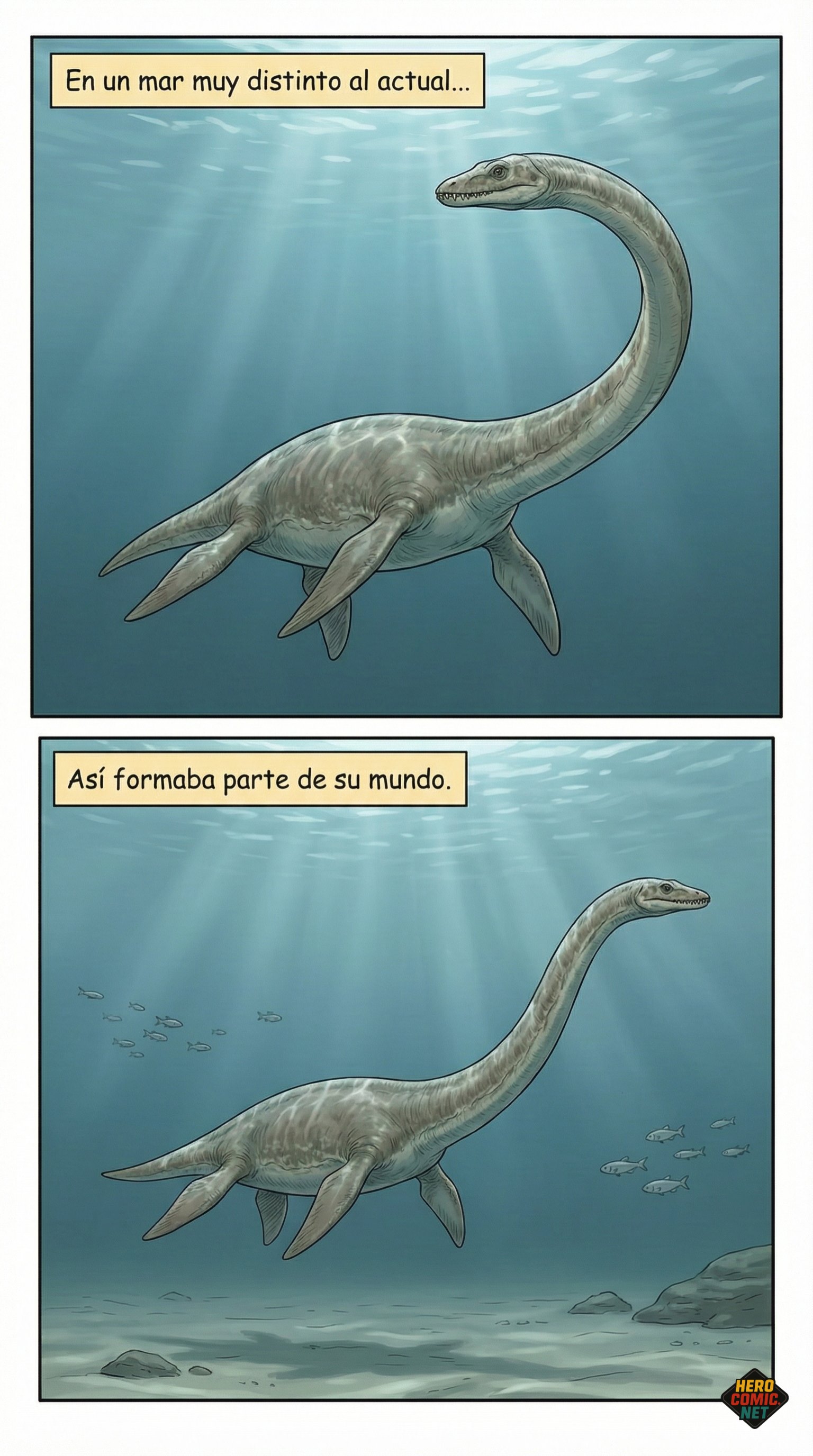 En un mar muy distinto al actual