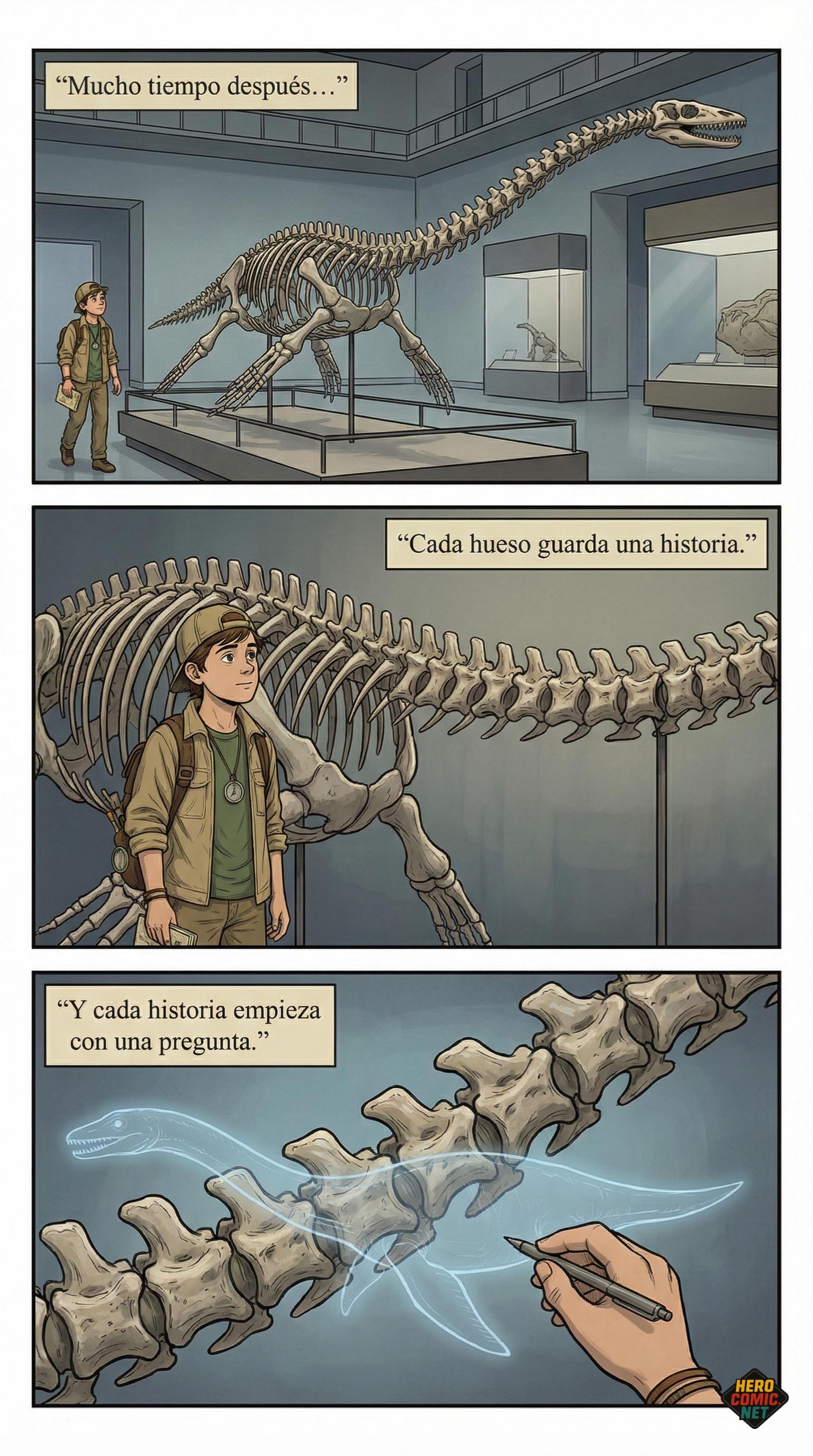 Mucho tiempo después - Faustino en el museo